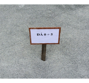 Đá mi xây dựng kích thước 0/5