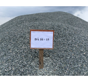 Đá mi xây dựng kích thước 10/15