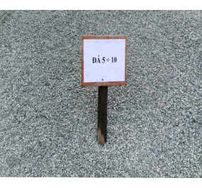 Đá mi xây dựng kích thước 5/10